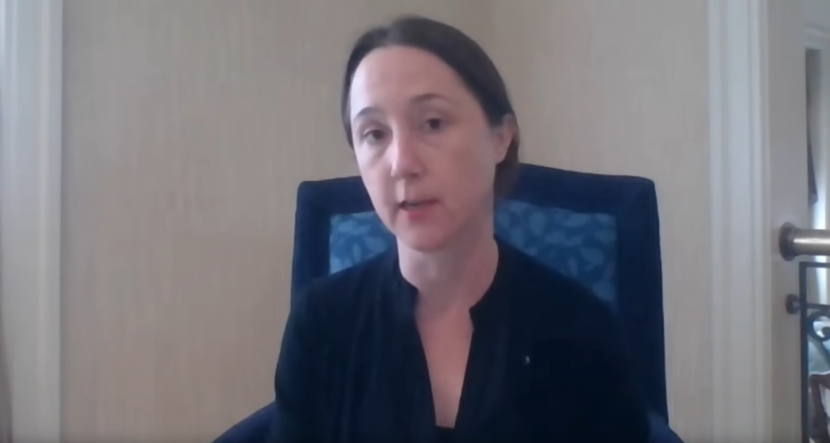 She’s exposing the TRUTH in Ukraine and they don’t like it.